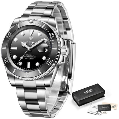 LIGE Mechanical Wristwatch