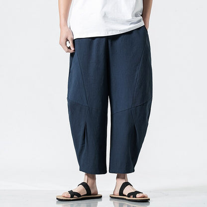 Loose Cotton Summer Pants