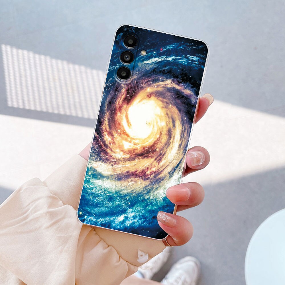 Samsung Marble Painted Silicone Case
