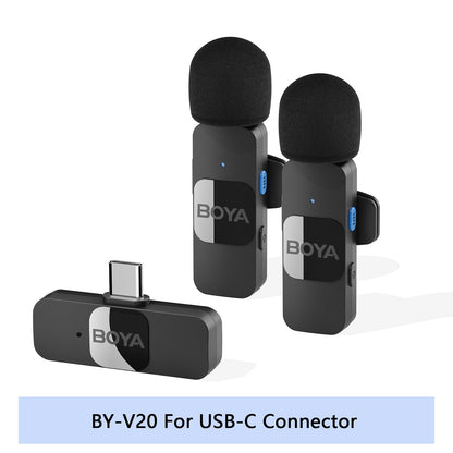 BOYA BY-V Wireless Mini Microphone for iPhone