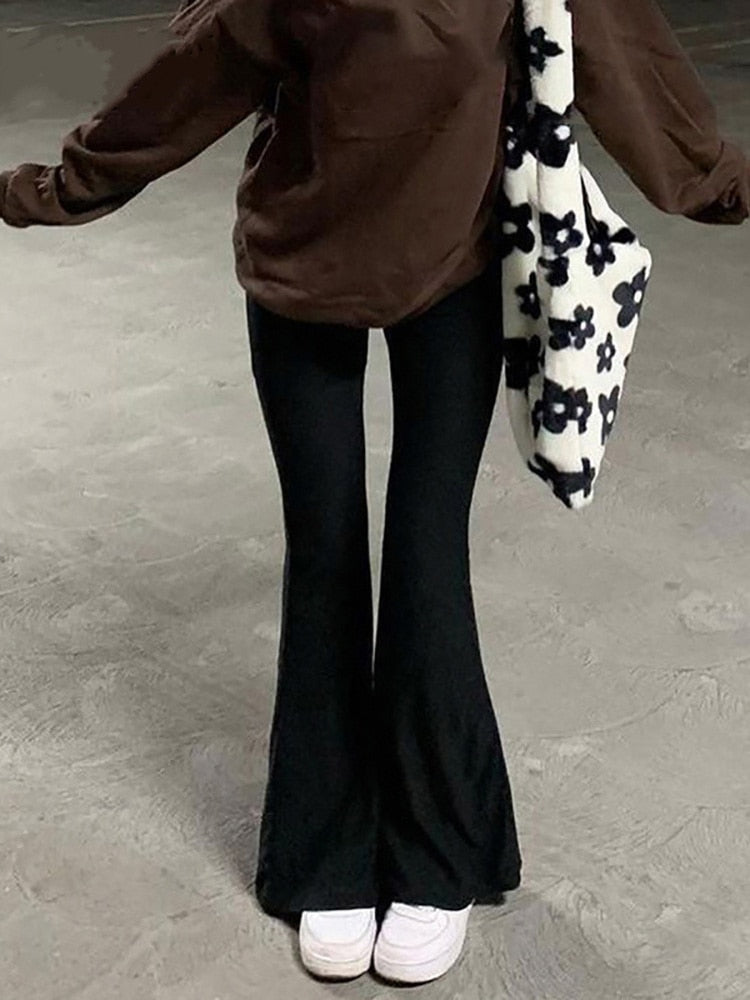 High-Waisted Wide-Leg Pants