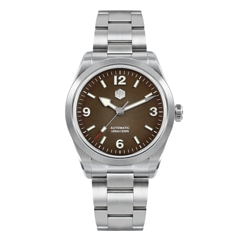 San Martin 38mm Vintage Dial Watch