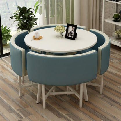 Modern Round Dining Table Set