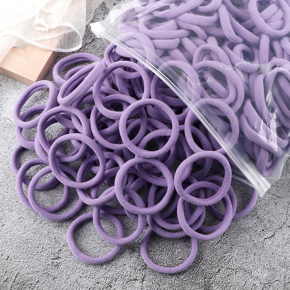 50 Piece Elastic Hair Bands