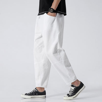 Loose Cotton Summer Pants