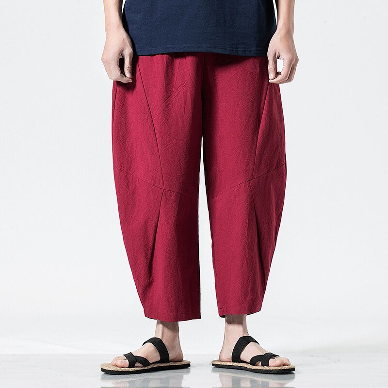 Loose Cotton Summer Pants