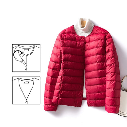 Duck Down O-Neck Jacket