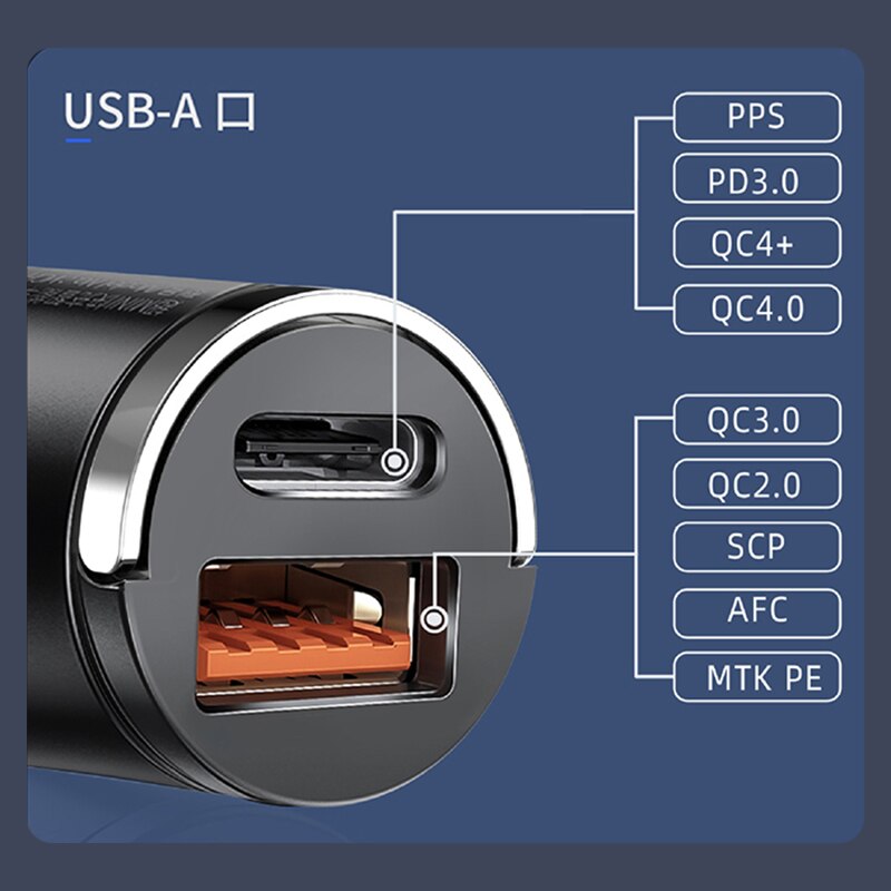 100w Pull Ring Car Charger