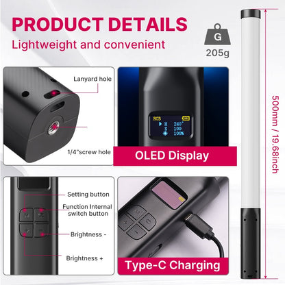 Ulanzi VL119 Handheld Stick Light