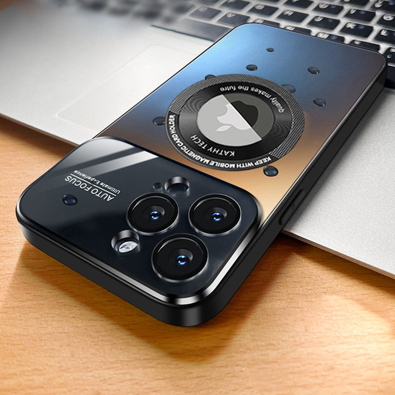 Luxury Slim Matte Magsafe iPhone Case