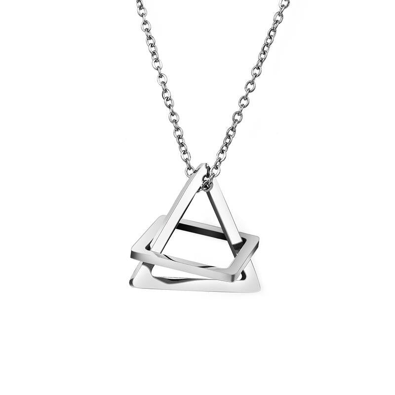 Triangle Pendant Necklace