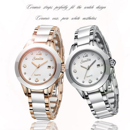 LIGE Rose Gold Watch