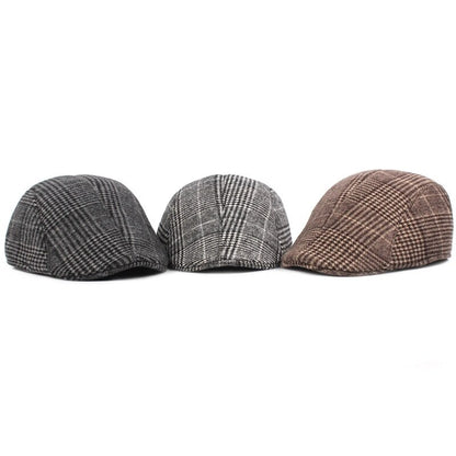 Plaid Blinder Hat
