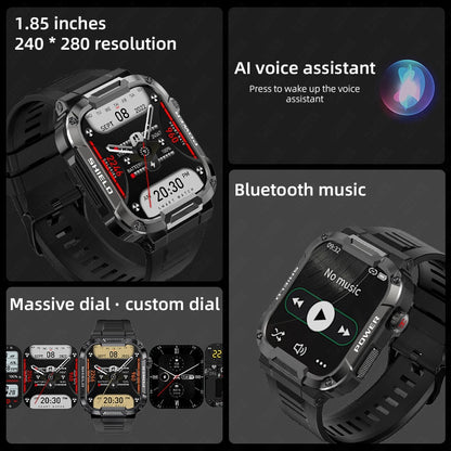 LIGE Smart Military Watch