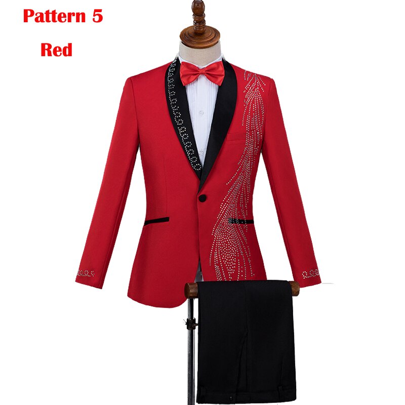 Crystal Embroidered Suit