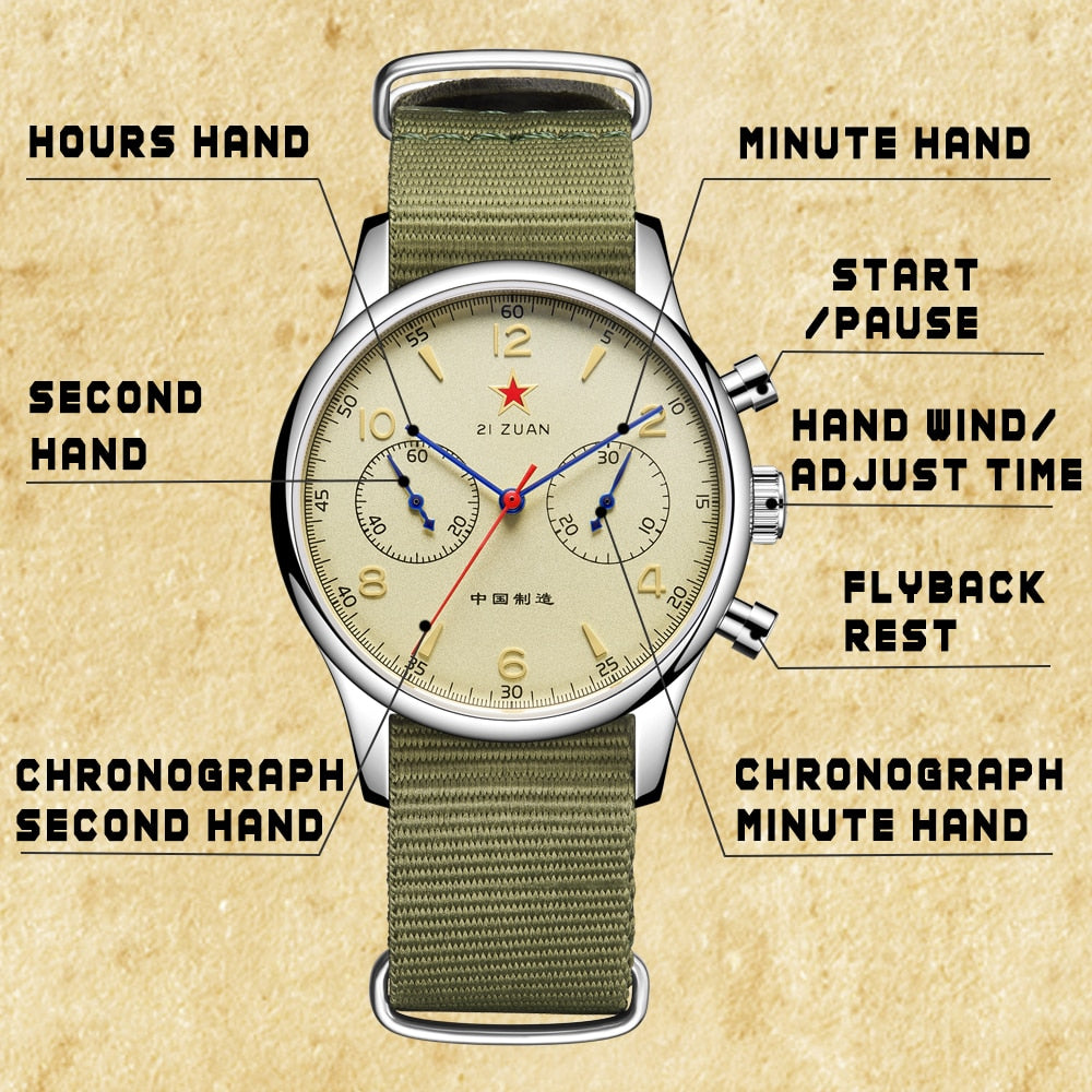 ZI ZUAN Chinese Military Watch
