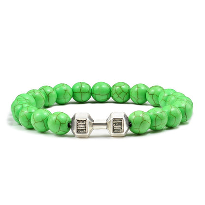 Natural Stone Beaded Bracelet