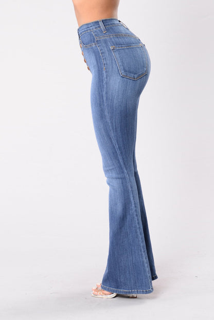 High Waist Flare Jeans