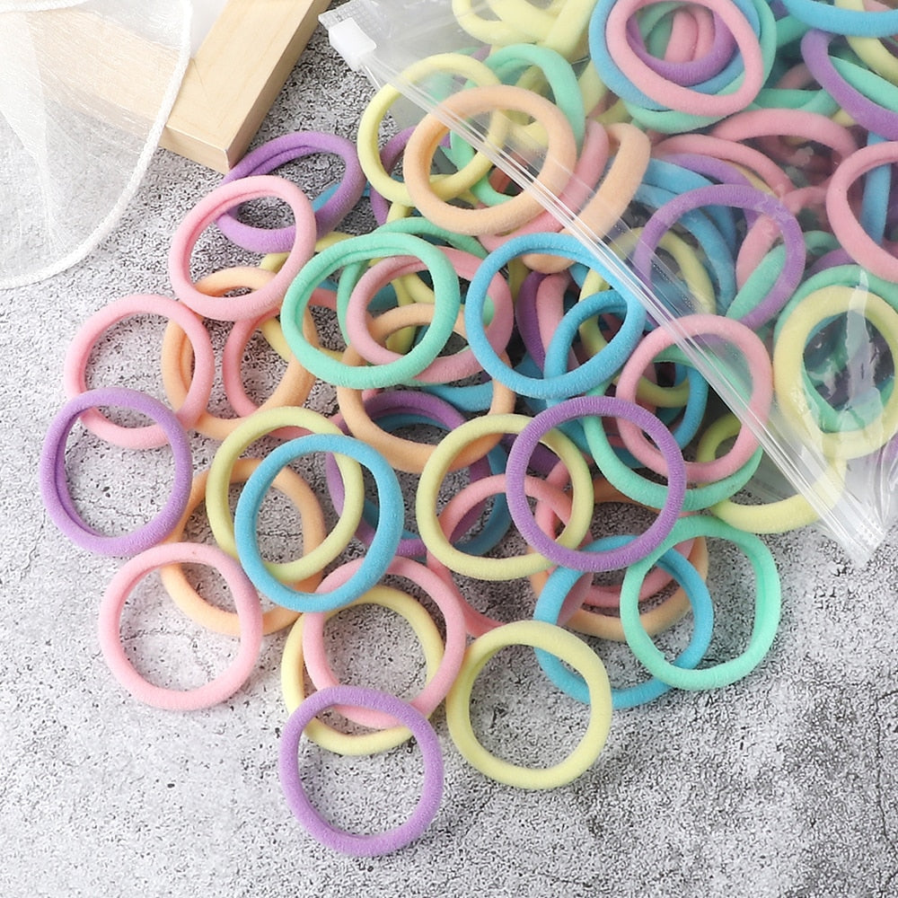 50 Piece Elastic Hair Bands