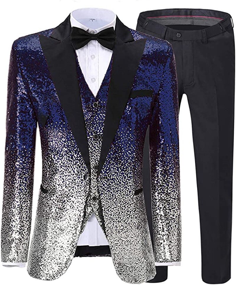 Shiny Sequin Suit