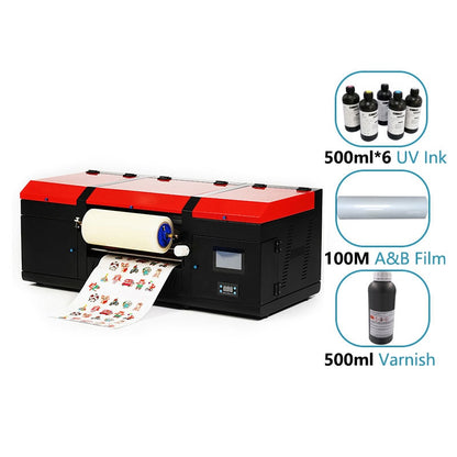 2 In 1 UV Dual Sticker Printer