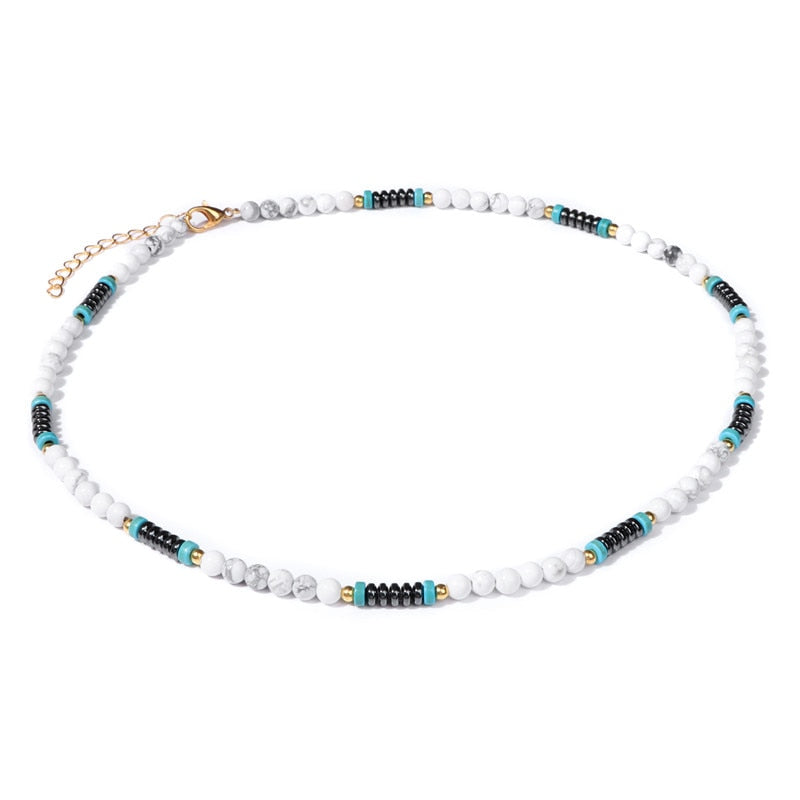Lava Stone Bead Necklace