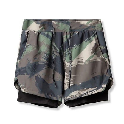 Double Deck Quick Dry Running Shorts