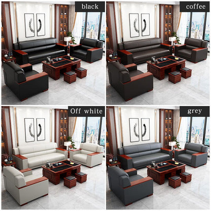 Reception Leather Lounge Set