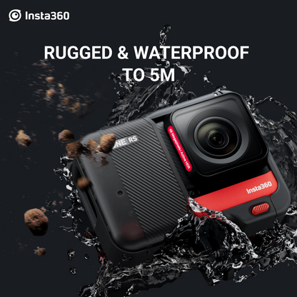 Insta360 ONE RS Waterproof 4K 60fps Action Camera