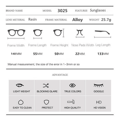 Metal Frame Ray Ban Mimics