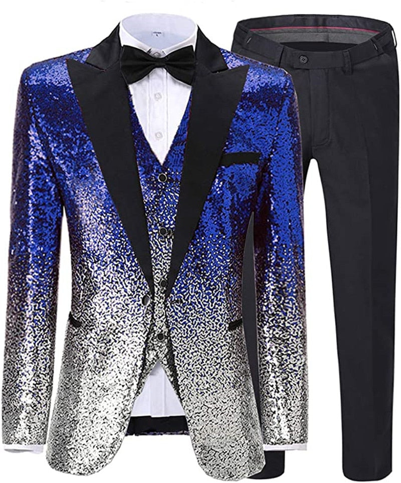 Shiny Sequin Suit