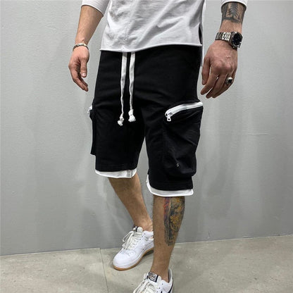 Loose Multi-Pocket Shorts