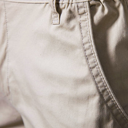 100% Cotton Solid Shorts