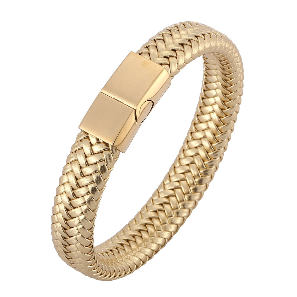 Braided Clip Link Bracelet