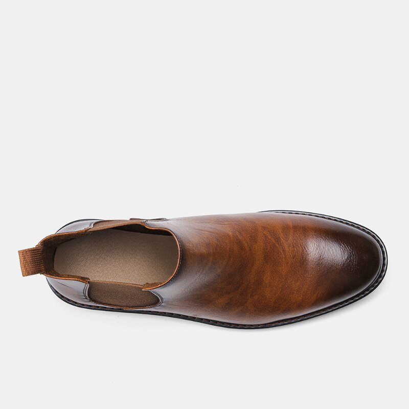 Retro Leather Boots