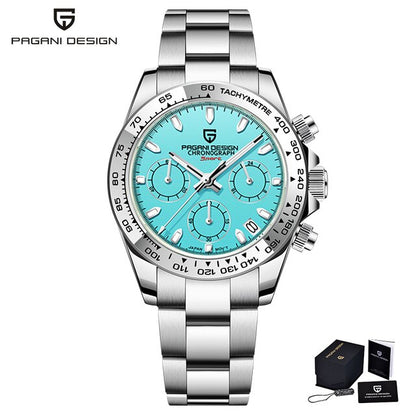 PAGANI Bezel Quartz Wristwatch