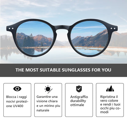 ZENOTTIC Retro Polarized Sunglasses