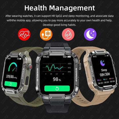 LIGE Smart Military Watch