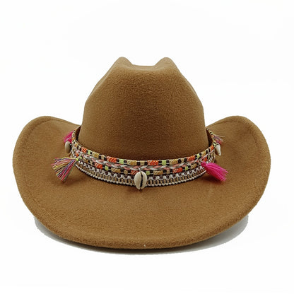 Ethnic Style Cowboy Hat