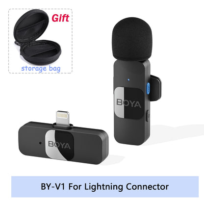 BOYA BY-V Wireless Mini Microphone for iPhone
