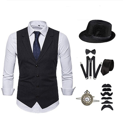 1920s Mafia Masquerade Costume
