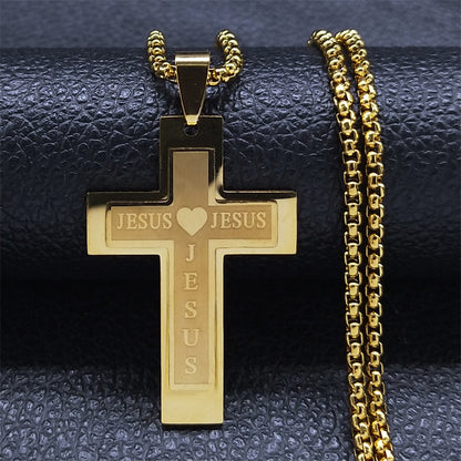 Bible Cross Necklace