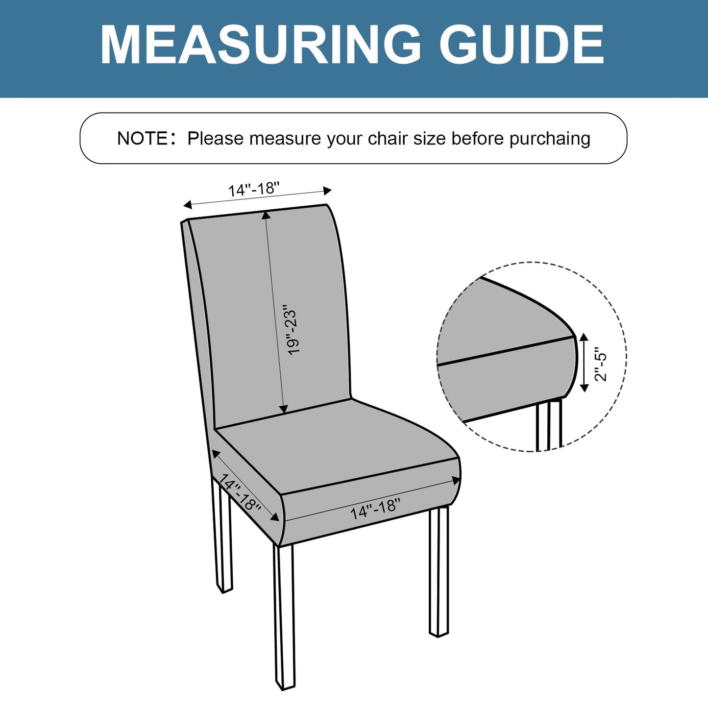 GENINA Waterproof Chair Cover