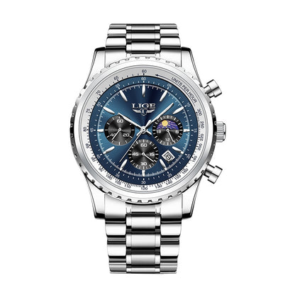 2023 LIGE Quartz Lumious Watch