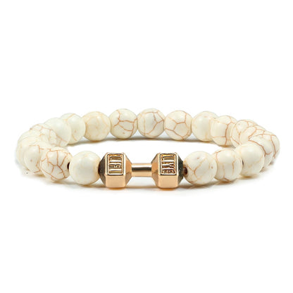 Natural Stone Beaded Bracelet