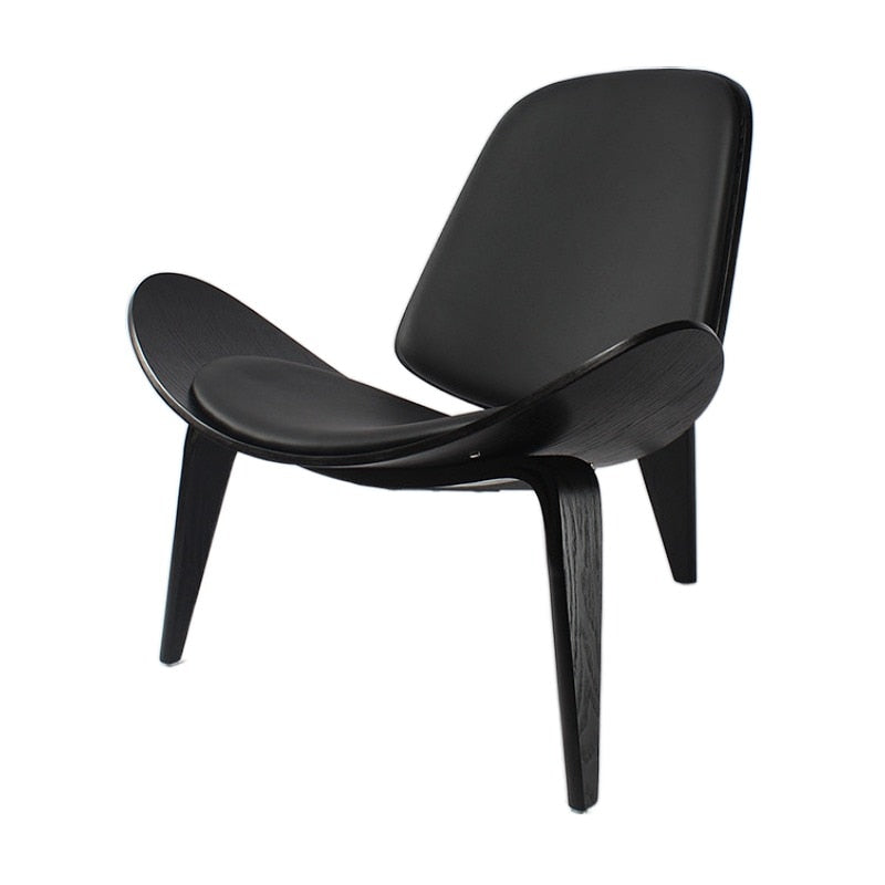 Hans Wegner Style Three-Legged Shell Chair