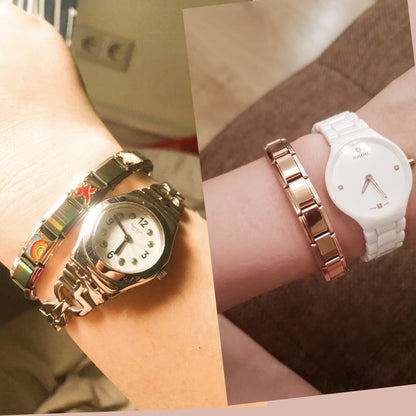 Hapiship 9mm Charm Bracelet