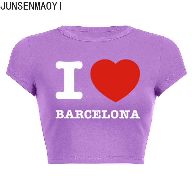 I Love Barcelona T Shirt