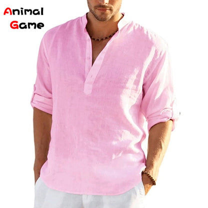 RS Animal Game Linen Shirt