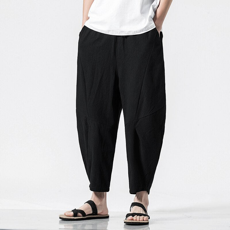 Loose Cotton Summer Pants
